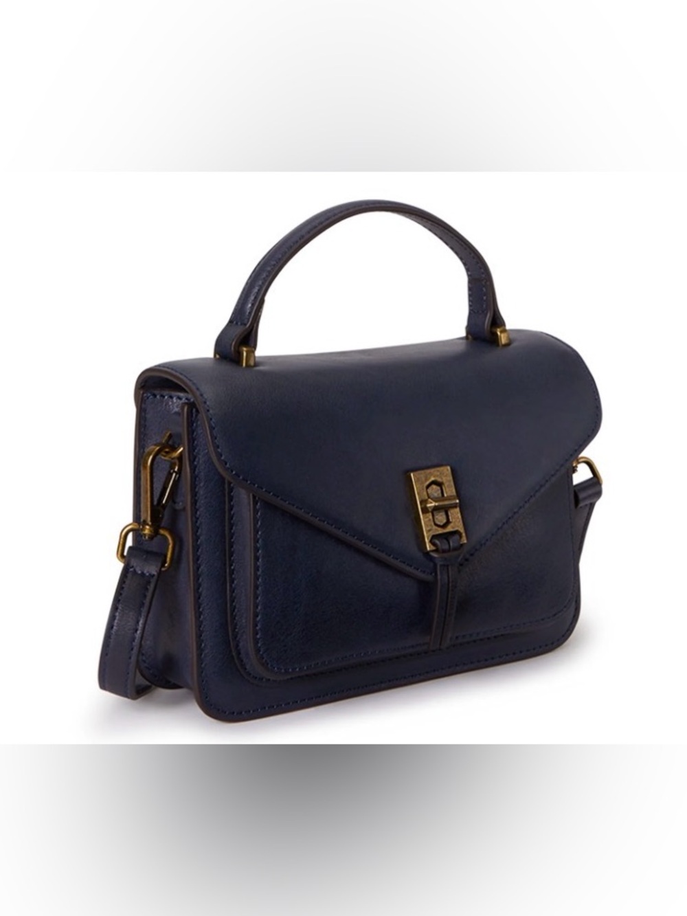 NWT Bolvaint The Neuilly Shoulder Bag in Prussian Blue,  with Authentication